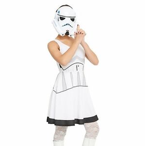 XS | Star Wars Stormtrooper Costume Dress w/ Mask